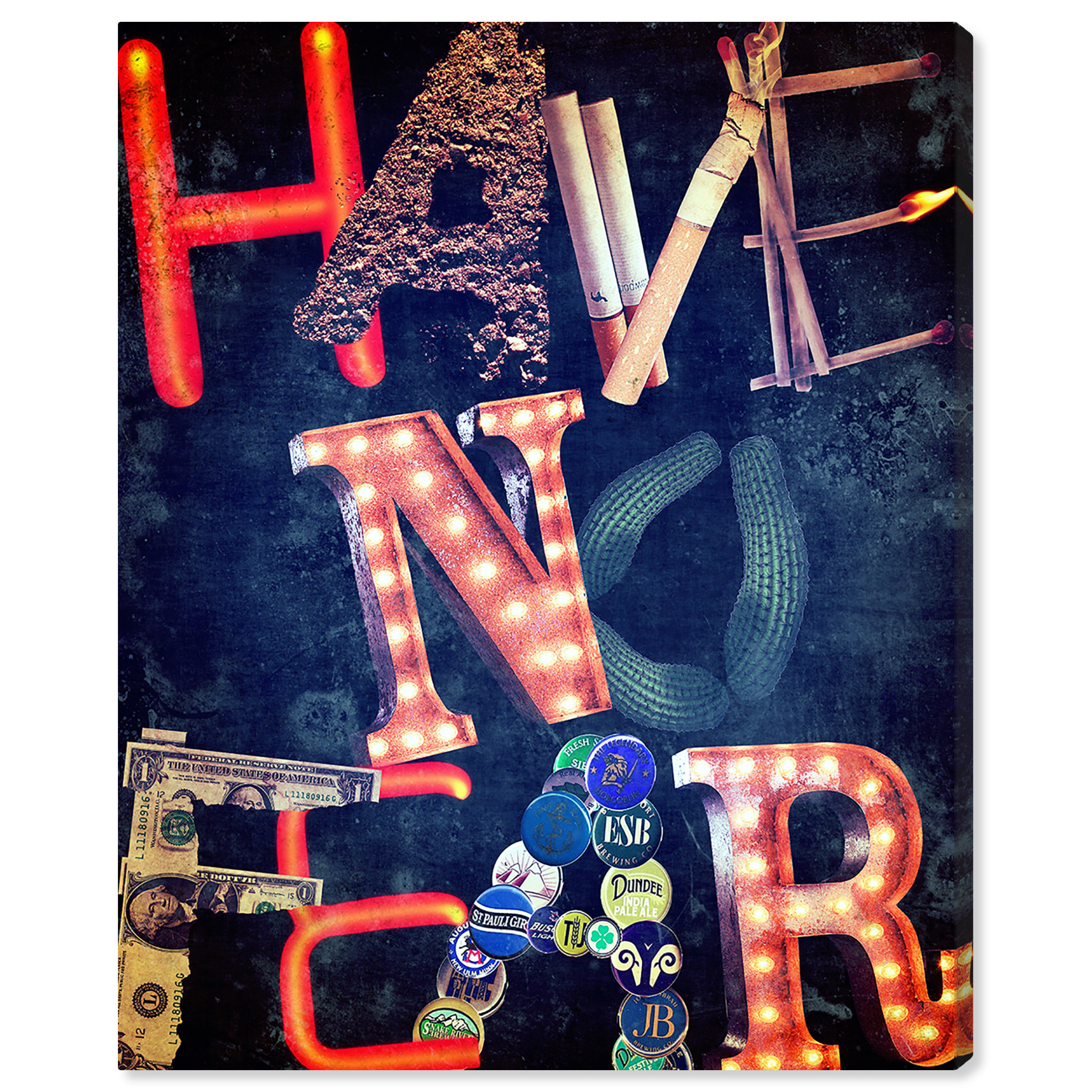 Art Remedy 'Adventure Quotes And Sayings Loathing In Las Vegas' Art